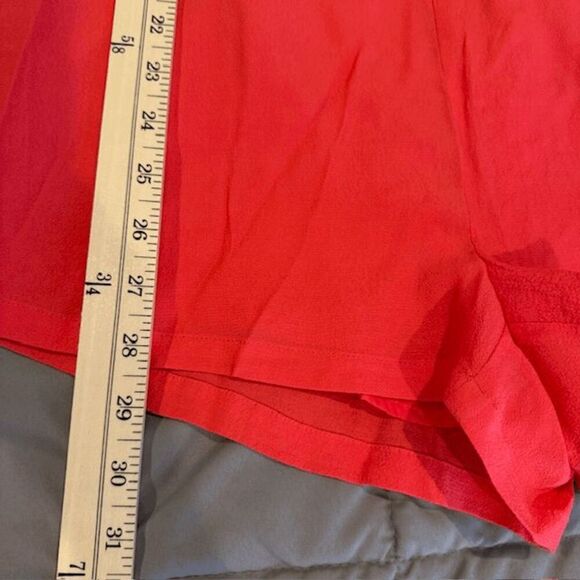 BB Dakota Short Romper Coral Zip Back Adjustable Straps Lined Shorts Size 4 - Picture 12 of 13